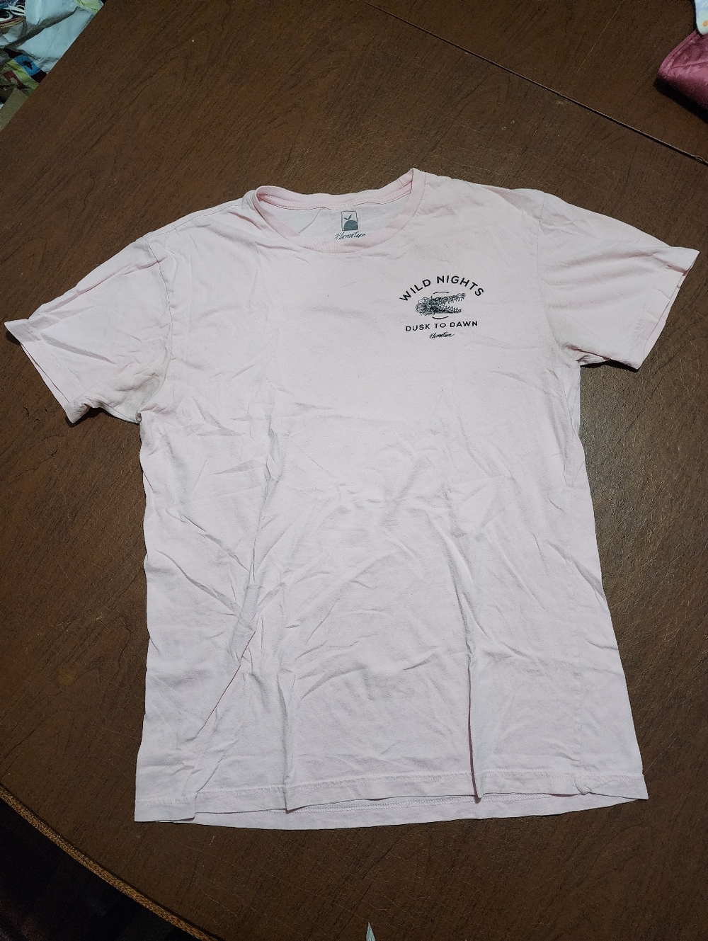 Wild Nights Dusk to Dawn Pink Graphic Men’s Tee